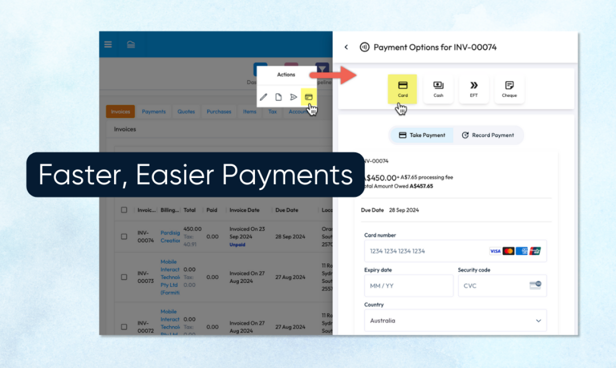 Simpler Payments Coming Soon: Take Faster, Simpler Payments | Formitize