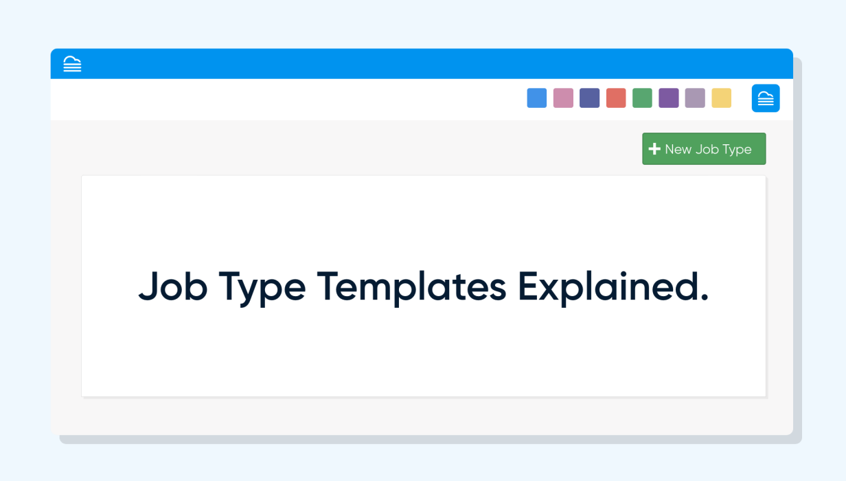 Job Type Templates