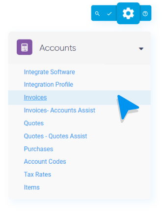 Accounts Invoices Help Screen 01 v2